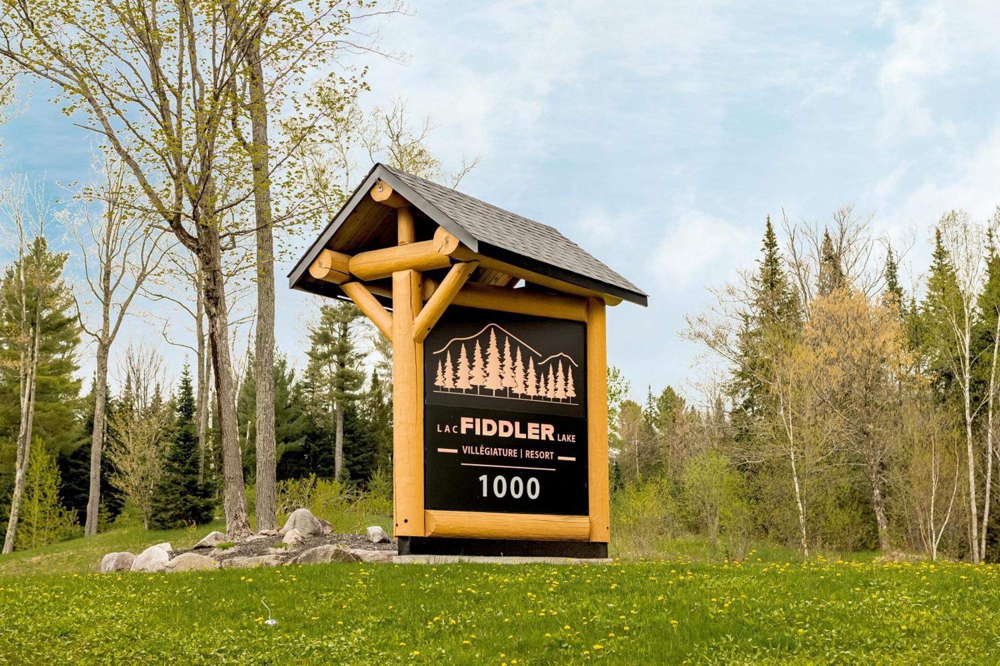Fiddler Lake Resort Chalet 4 Cerf Mille-Isles エクステリア 写真
