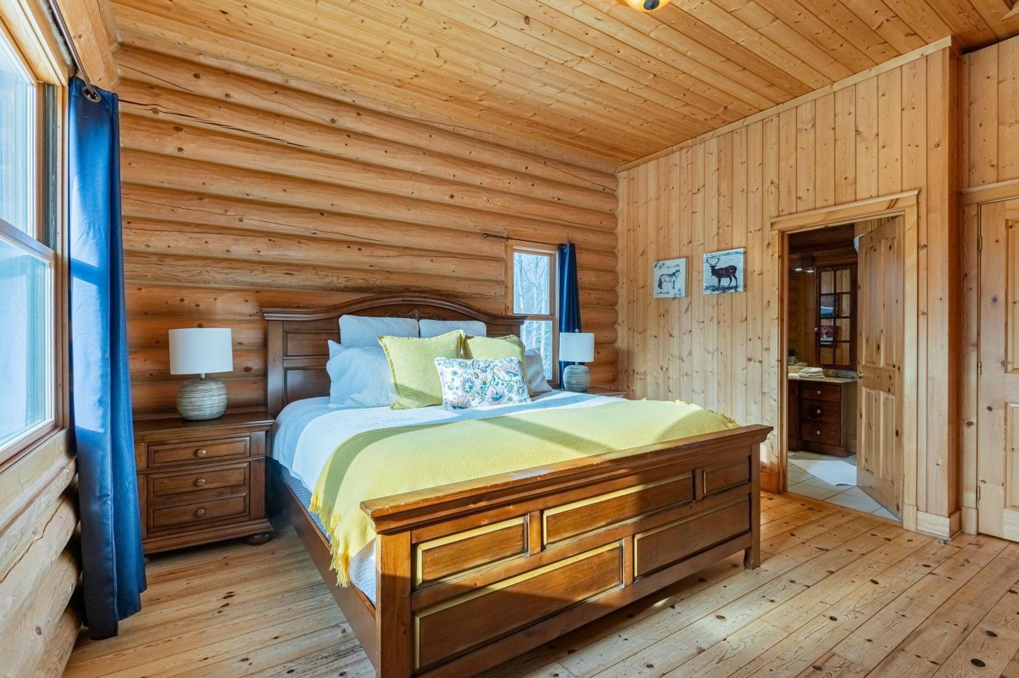 Fiddler Lake Resort Chalet 4 Cerf Mille-Isles エクステリア 写真