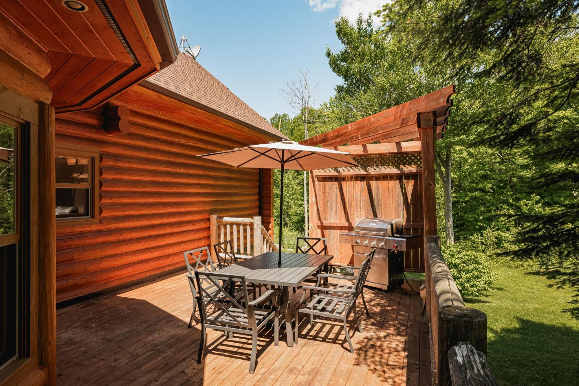 Fiddler Lake Resort Chalet 4 Cerf Mille-Isles エクステリア 写真