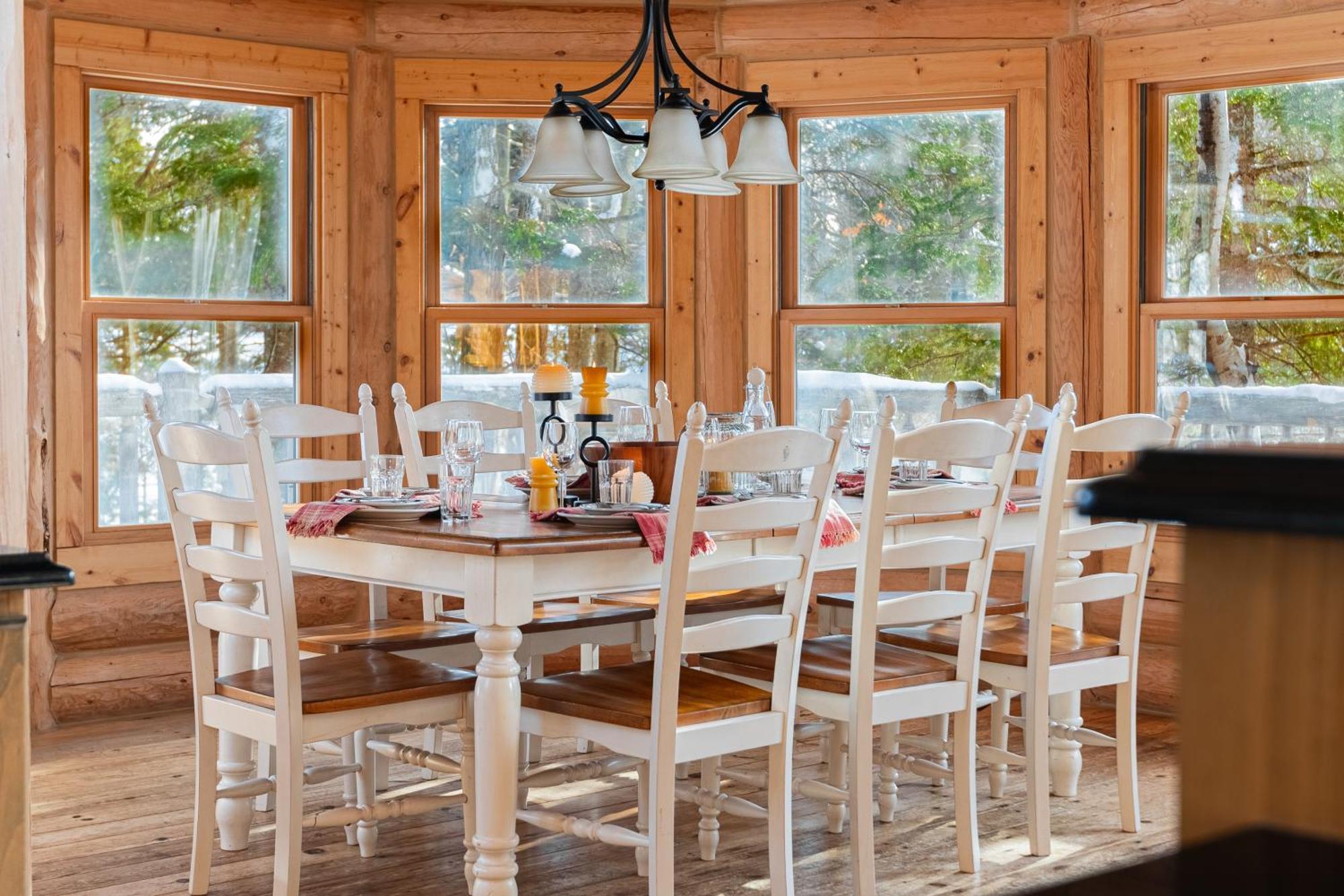 Fiddler Lake Resort Chalet 4 Cerf Mille-Isles エクステリア 写真