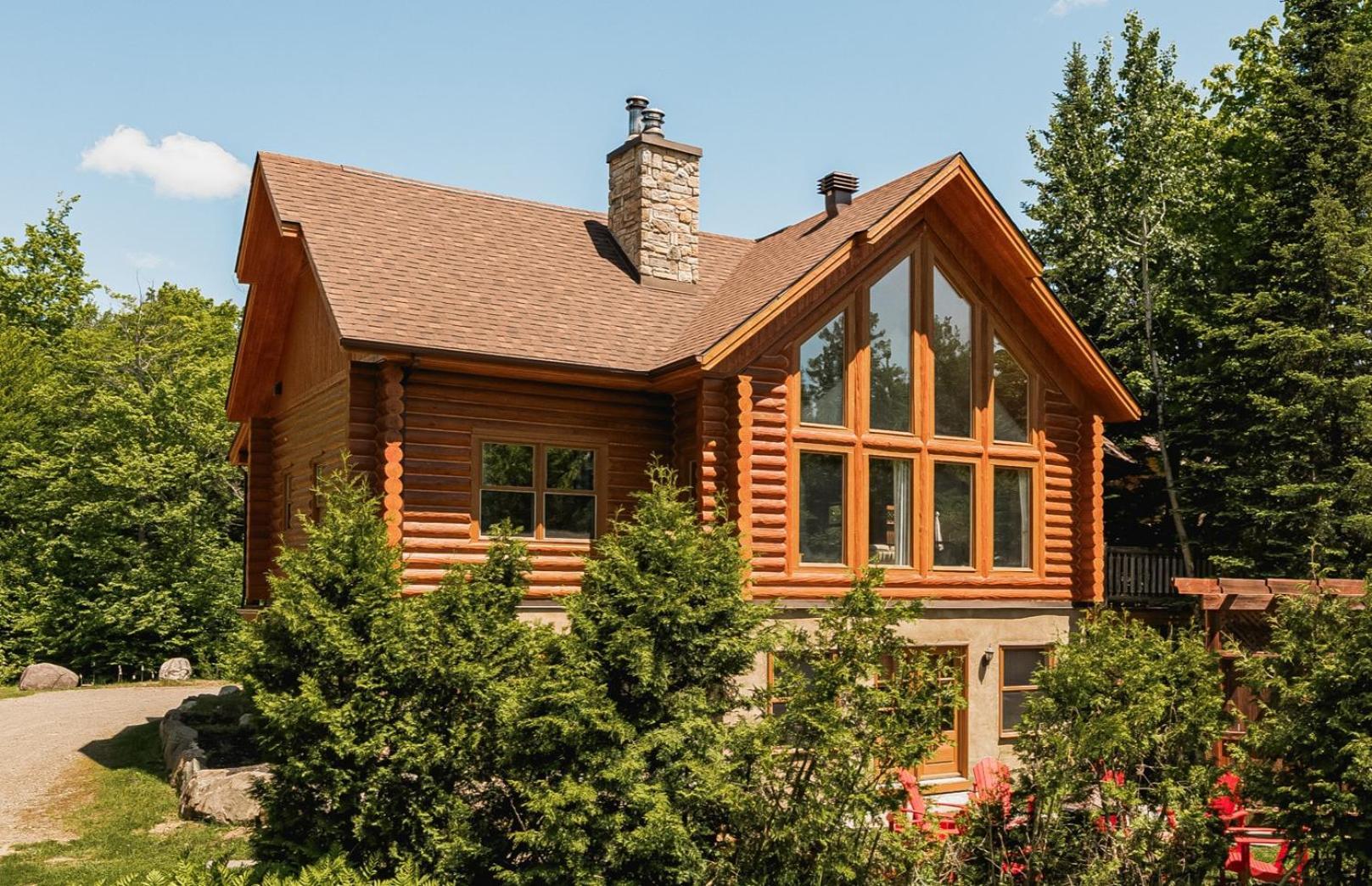 Fiddler Lake Resort Chalet 4 Cerf Mille-Isles エクステリア 写真